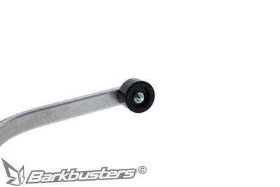 Kit montaggio paramani Barkbusters BHG-102, dettaglio dell'estremità del manubrio