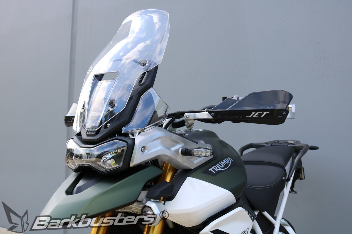 Kit Barkbusters BHG-083 montato su Triumph Tiger, foto del produttore
