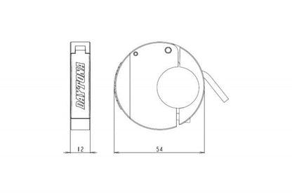 Kit presa sottile USB a manubrio, 1 porta TIP | 80967 - r29849 - ENDURRAD