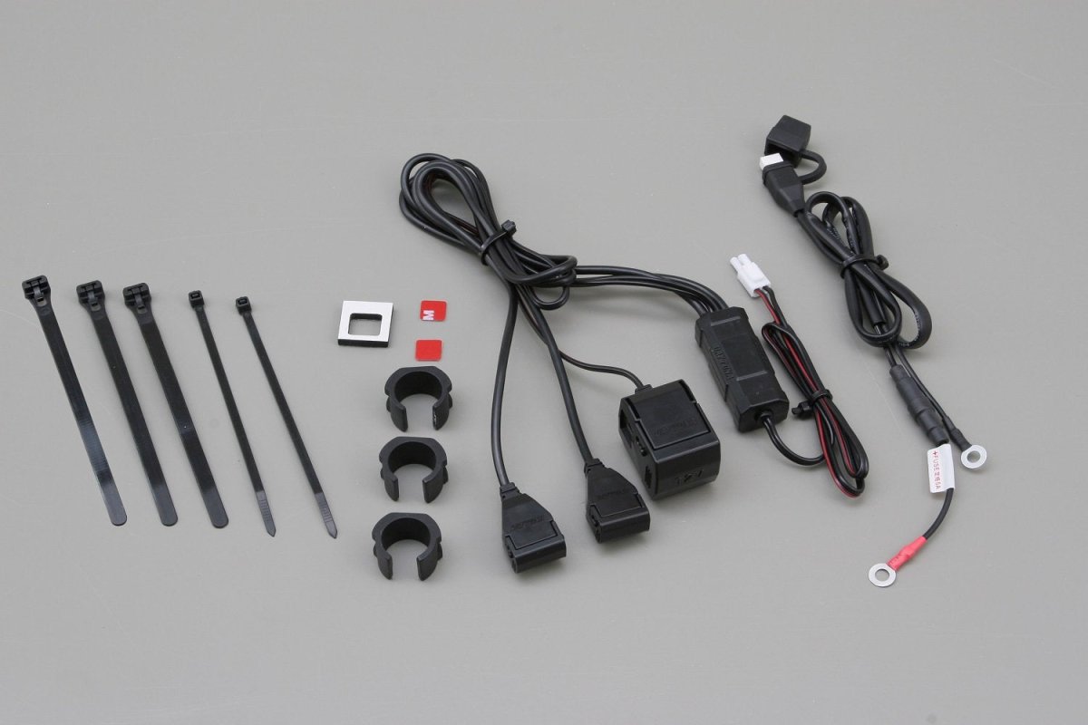 Kit presa USB a manubrio + accendisigaro | 8723B - 31765 - ENDURRAD