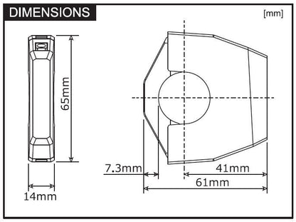 Kit presa USB a manubrio sottile | 8937A - 31766 - ENDURRAD