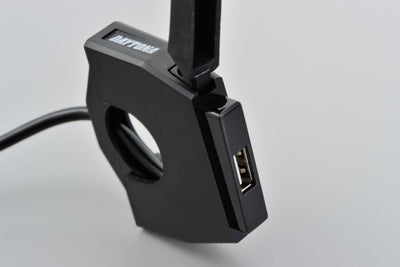 Kit presa USB a manubrio sottile Daytona - Qualità Professionale