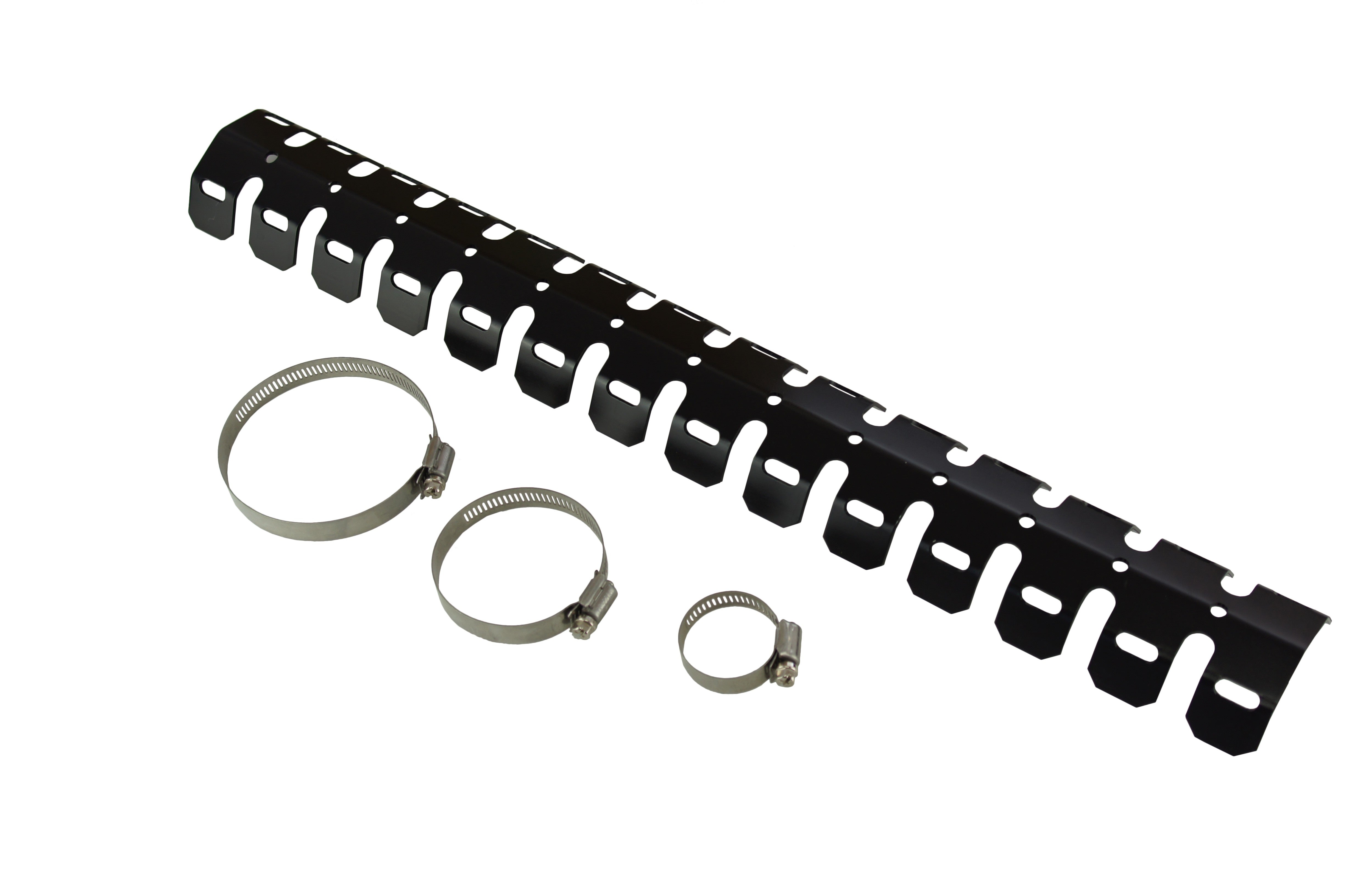 Kit protezione tubo scarico - nero