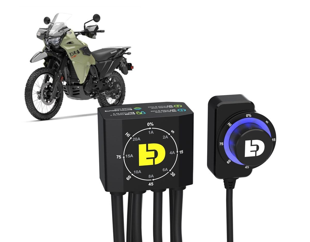 On the KLR, it's the only way