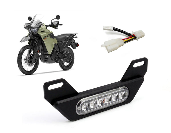 Kit doppia luce freno B6 plug and play per Kawasaki KLR 650