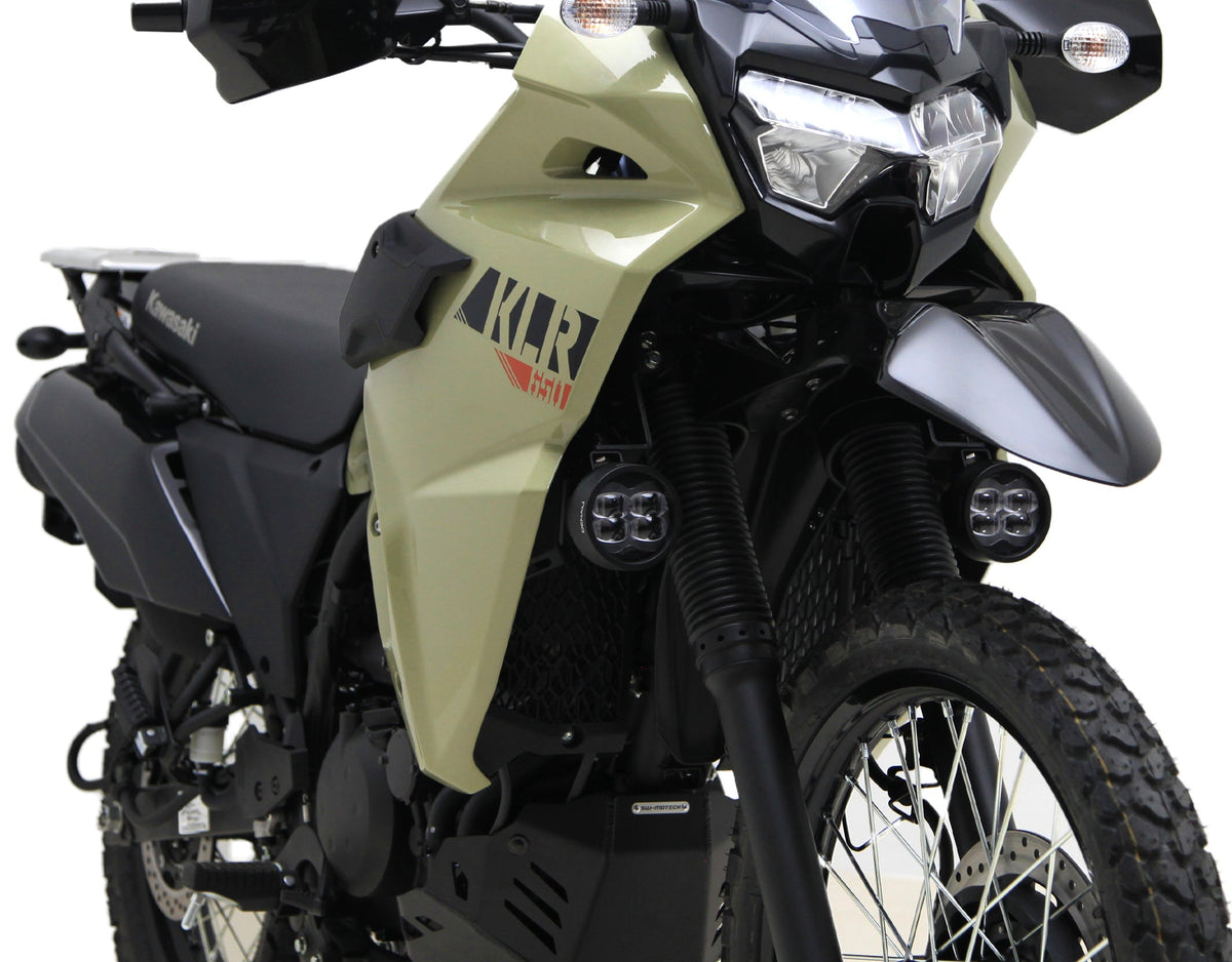 Supporto faretti inferiore DENALI per Kawasaki KLR 650