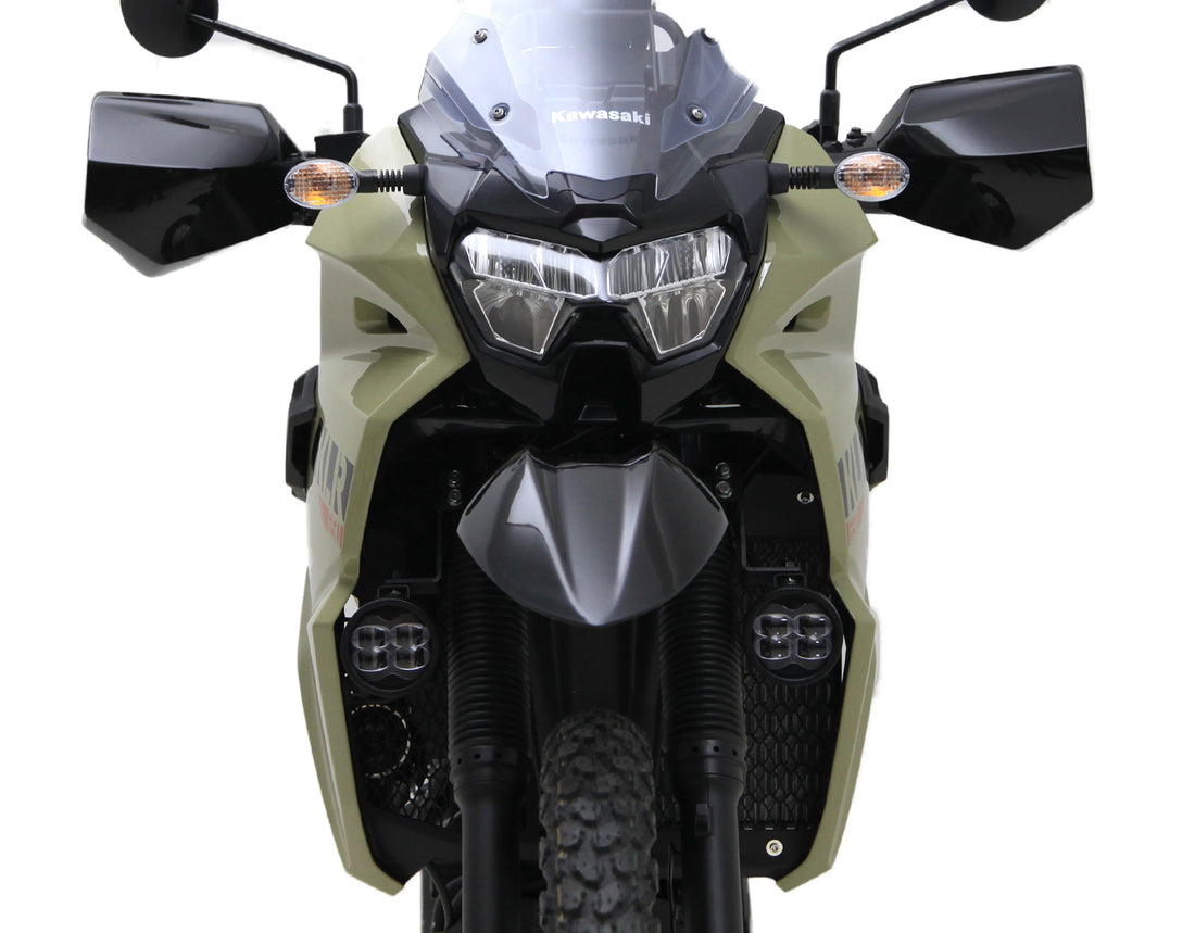 Supporto inferiore DENALI montato sulla KLR 650