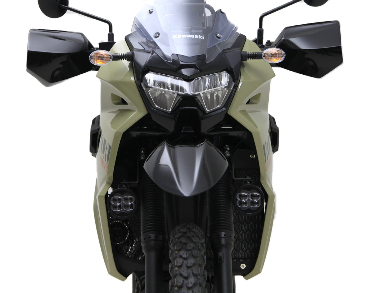 Supporto inferiore DENALI montato sulla KLR 650