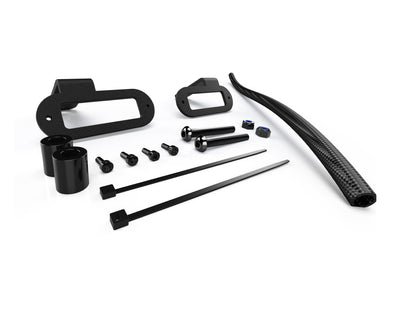 Supporto DENALI per indicatori T3 anteriori su Kawasaki KLR 650