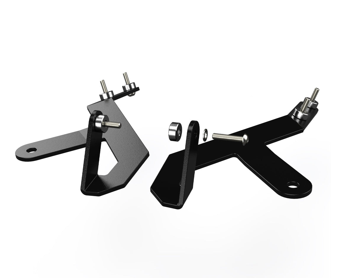 Dedicated bracket, no engine guard