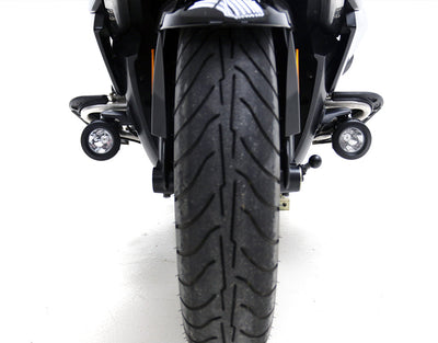 Supporto faretti DENALI montato sulla BMW K 1600 GT