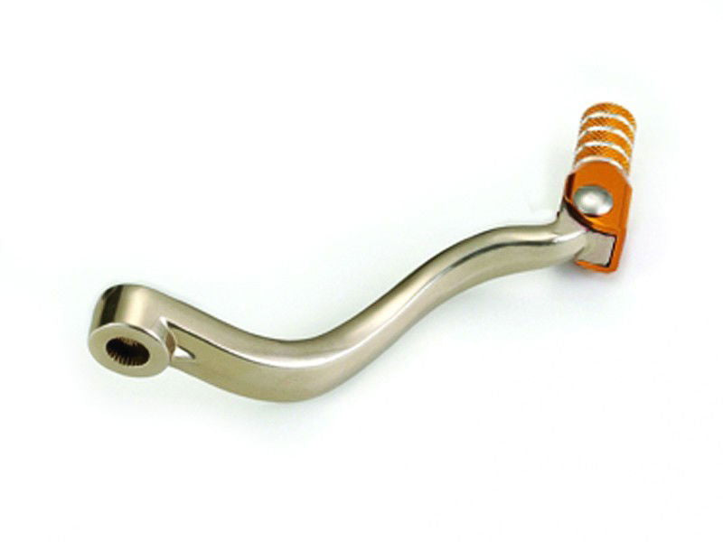 Leva cambio alluminio KTM 2 tempi arancio