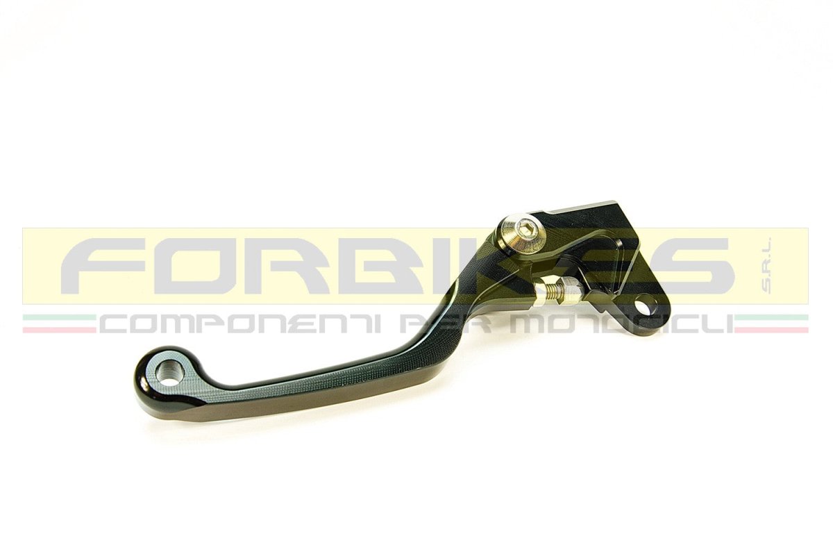 LEVA FRIZIONE OFF - ROAD ALLUM. "MXLEVER" RIBALTABILE, NERO (applicativo moto a parte) - ENDURRAD
