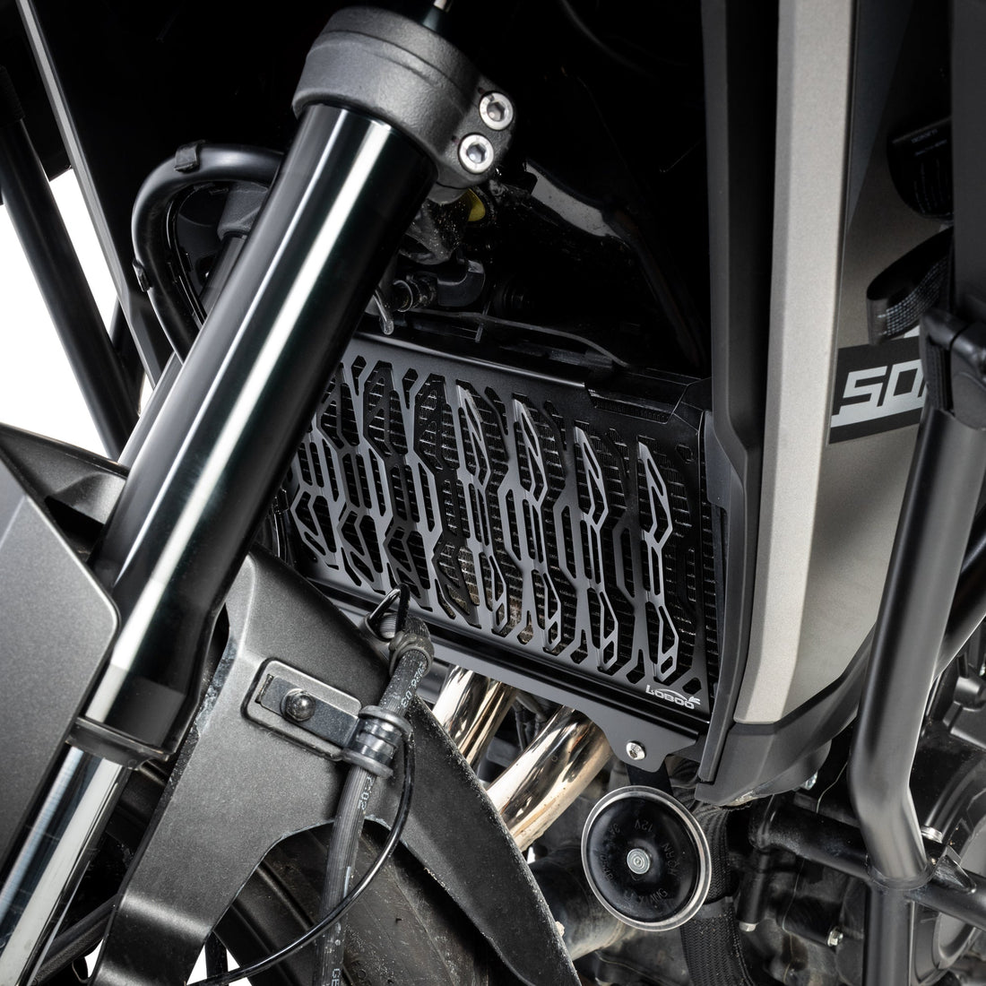Protezione radiatore LOBOO per Honda NX500 – dettaglio 6
