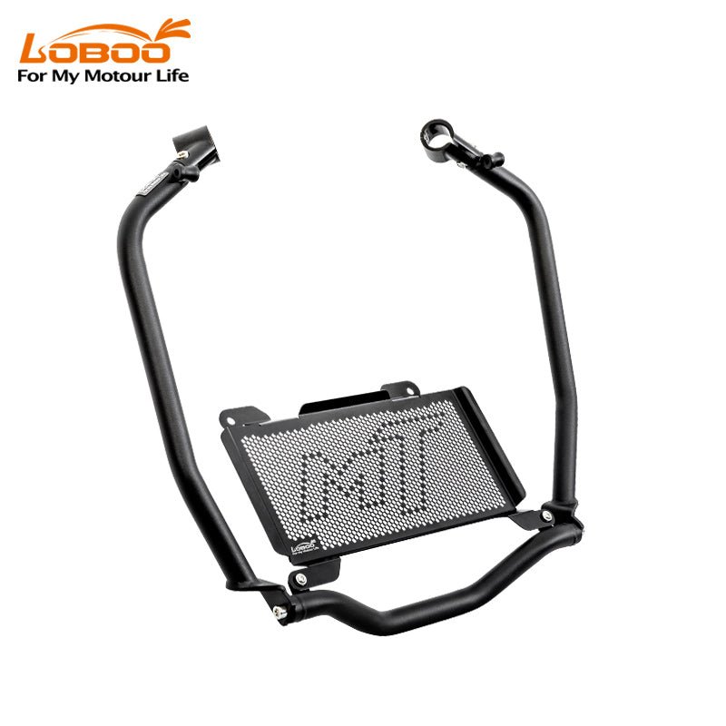 Protective radiator barrier, designed for the CFMOTO 700MT, to preserve the