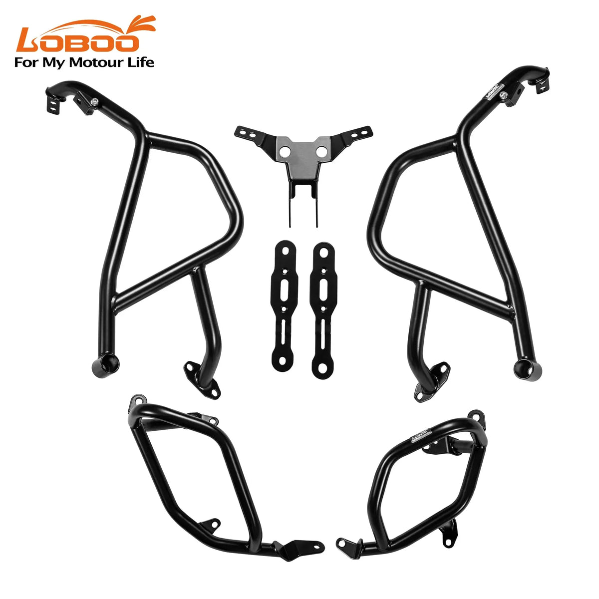 Structural protection for the engine and fairings, designed for the BMW F900GS, intended for p