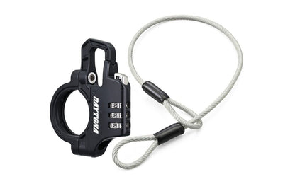 Lucchetto Slim con Cavo e Combinazione per Ca | 81687 - r32050 - ENDURRAD