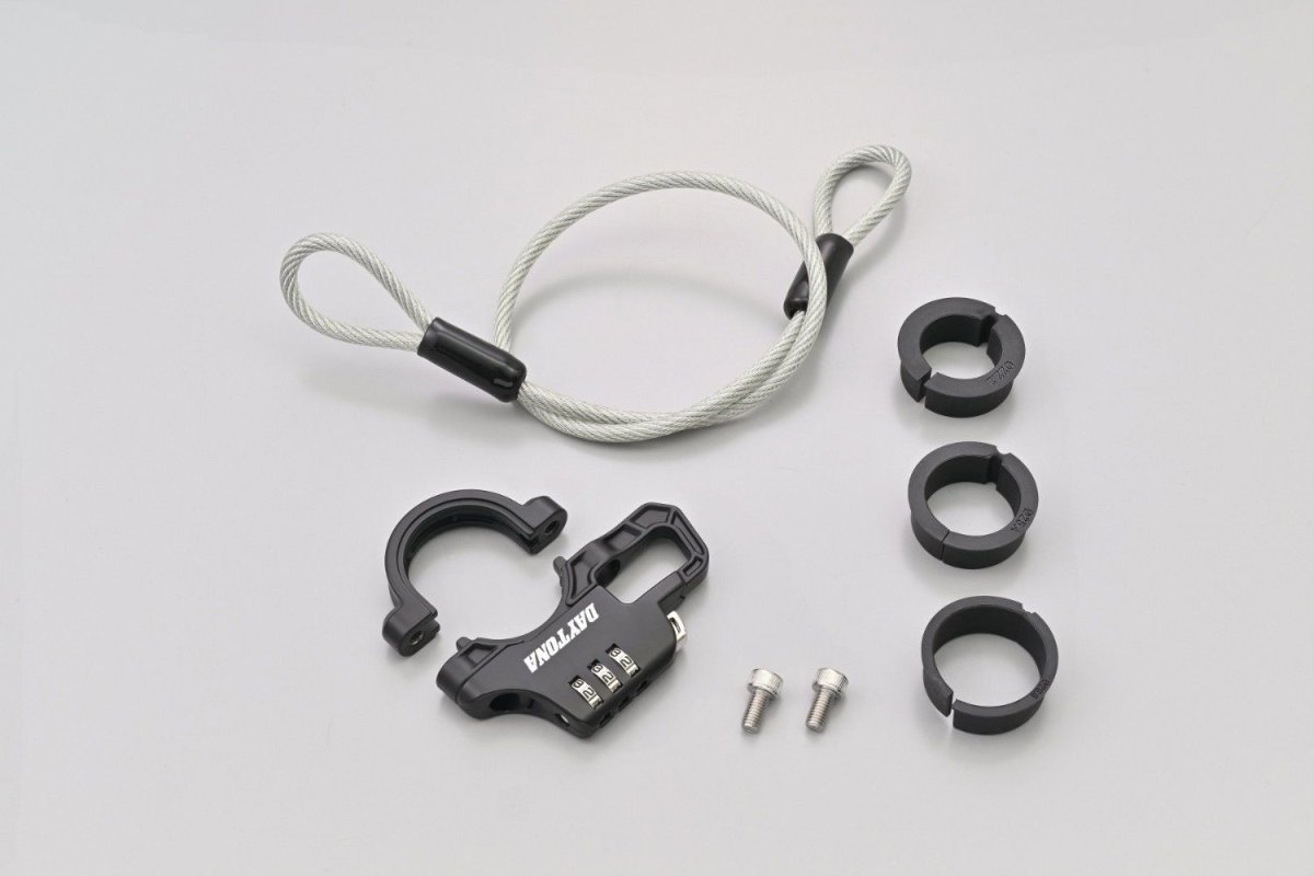 Lucchetto Slim con Cavo e Combinazione per Ca | 81687 - r32050 - ENDURRAD