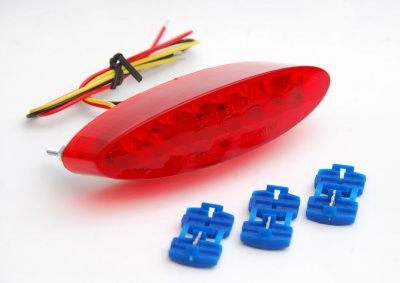 luce targa (lente rossa)