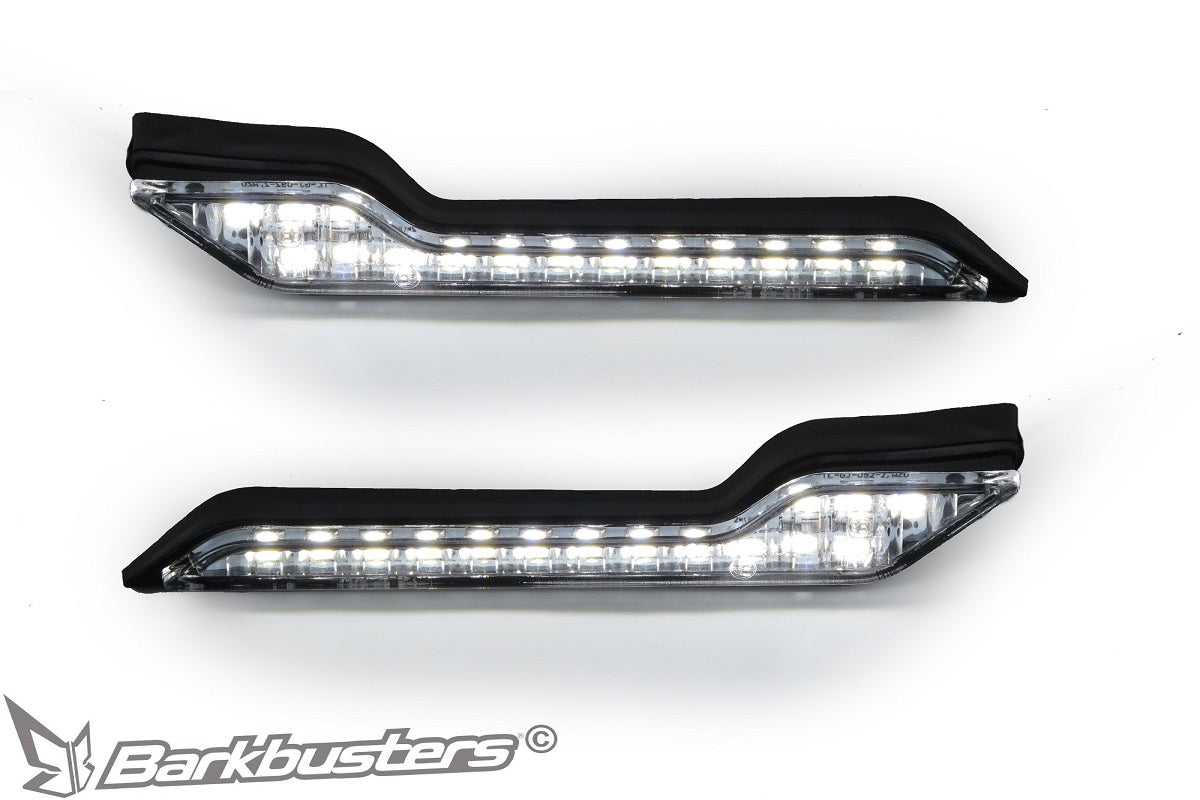 Luci di posizione a LED bianche Barkbusters LED-002 per plastiche paramani