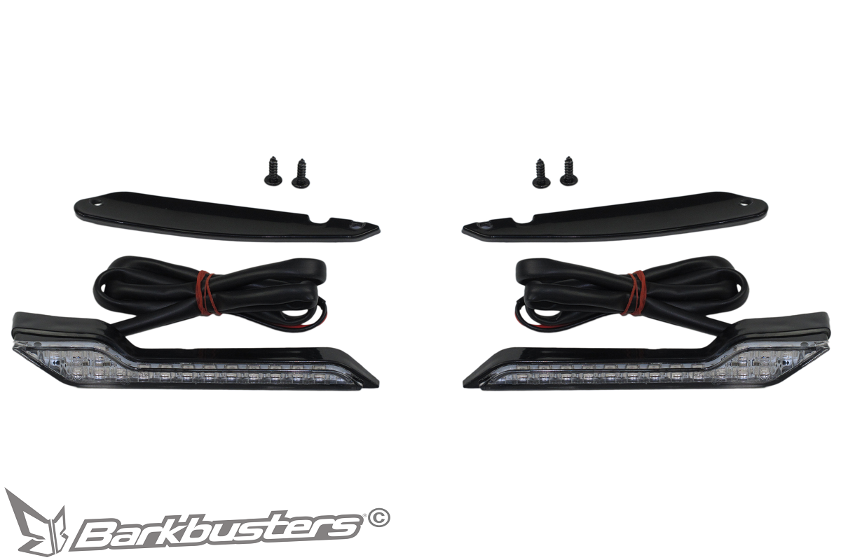 Set completo delle luci di posizione a LED Barkbusters LED-002 con cablaggio