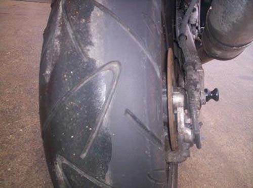 M12 Nottolini Cavalletto Posteriore Per ZXR750 ZX7 R ZXR400 Rg CR0008 Rg CR0008 - Endurrad