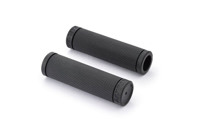 Manopole moto GRIPPY GRIP GGDI-BASE, nero, finale chiuso (manubri 25,4mm)