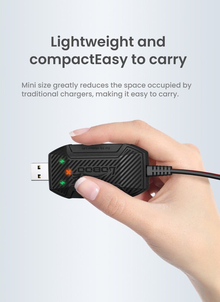 It fits in the palm of a hand