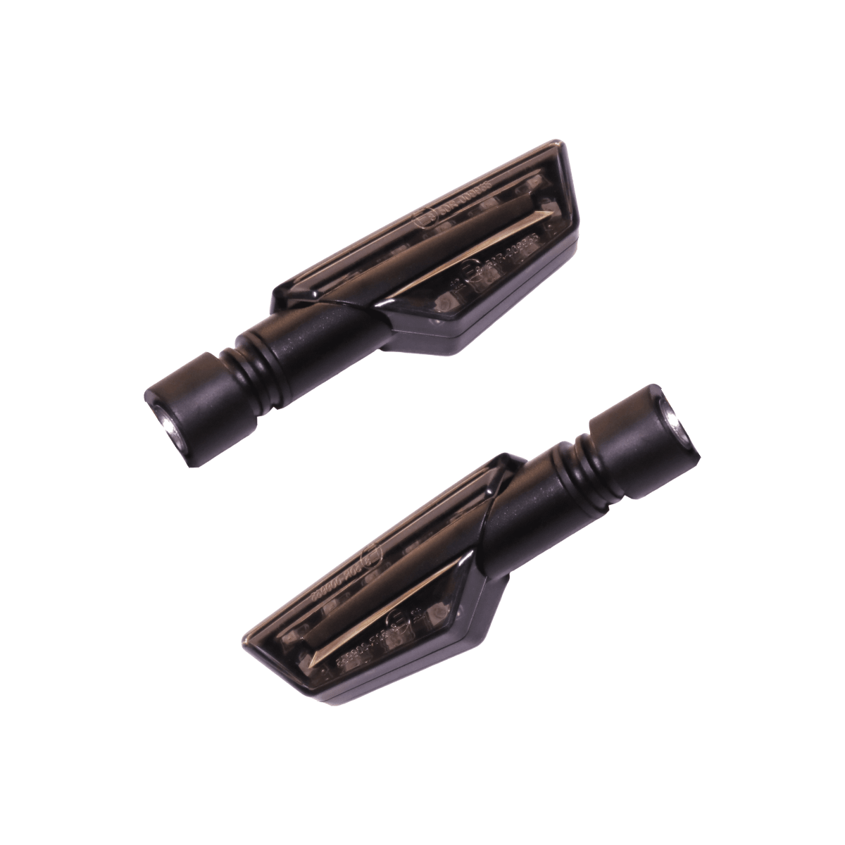 Mini frecce a LED "SIOUX" tre funzioni freccia - stop - posizione (coppia) - ENDURRAD