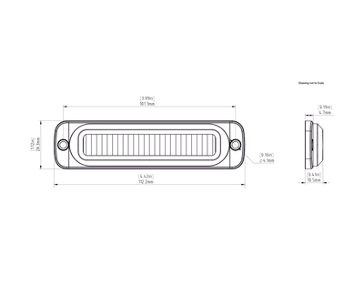 Modulo luminoso Led - Ambra - ENDURRAD