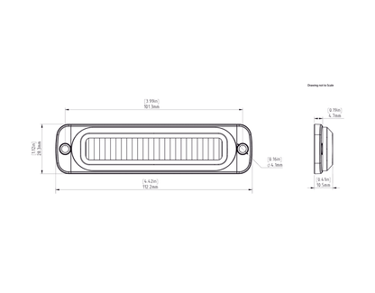Modulo luminoso Led - Bianco | DNLDRL002 - r29363 - ENDURRAD