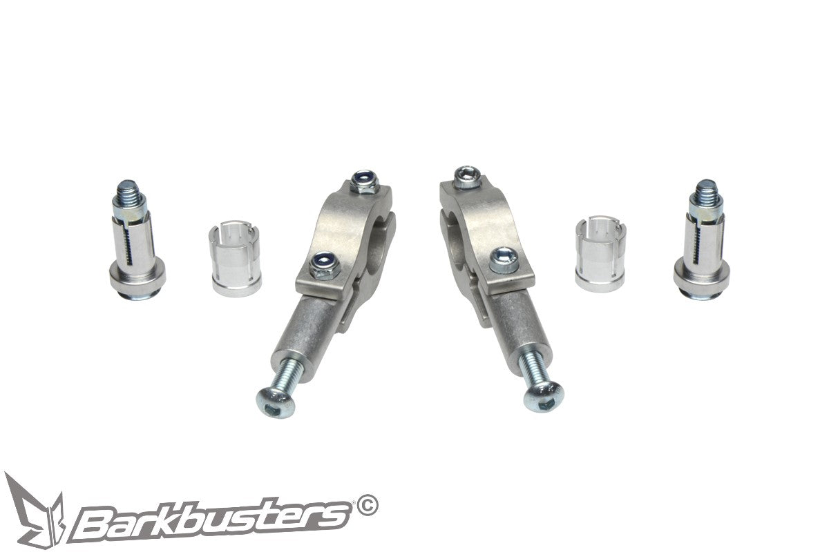 Componenti del set morsetti manubrio Barkbusters BSC-STD