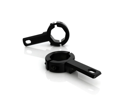 Morsetti montaggio fanale anteriore per barre 32-38mm DENALI - Sicurez