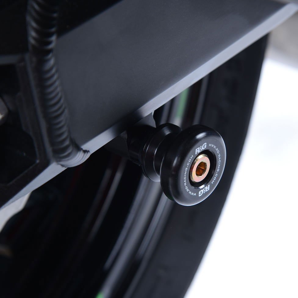 Nottolini cavalletto posteriore per Kawasaki Z 900 - Triumph Bonneville Bobber '17 - bianco - ENDURRAD