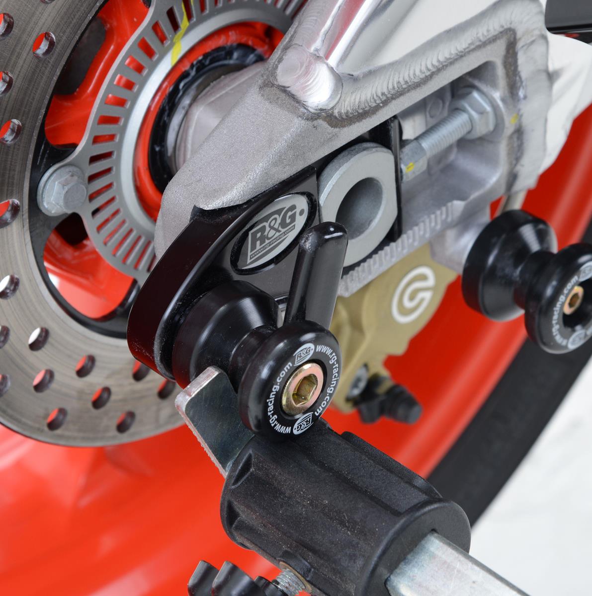 Nottolini cavalletto posteriore tipo Offset per Aprilia RSV-4 '09- / RSV4 1100 Factory '19- / RSV4RR '15- / RSV4RF / V4 Tuono 10