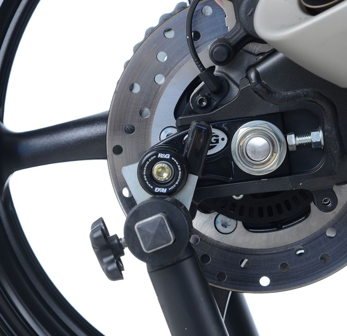 nottolini cavalletto posteriore tipo Offset Yamaha YZF - R6 '17 - / MT - 09 (SP) '21 - / Tracer 9 (GT) '21 - / XSR900 (GP) '22 - R&G - ENDURRAD