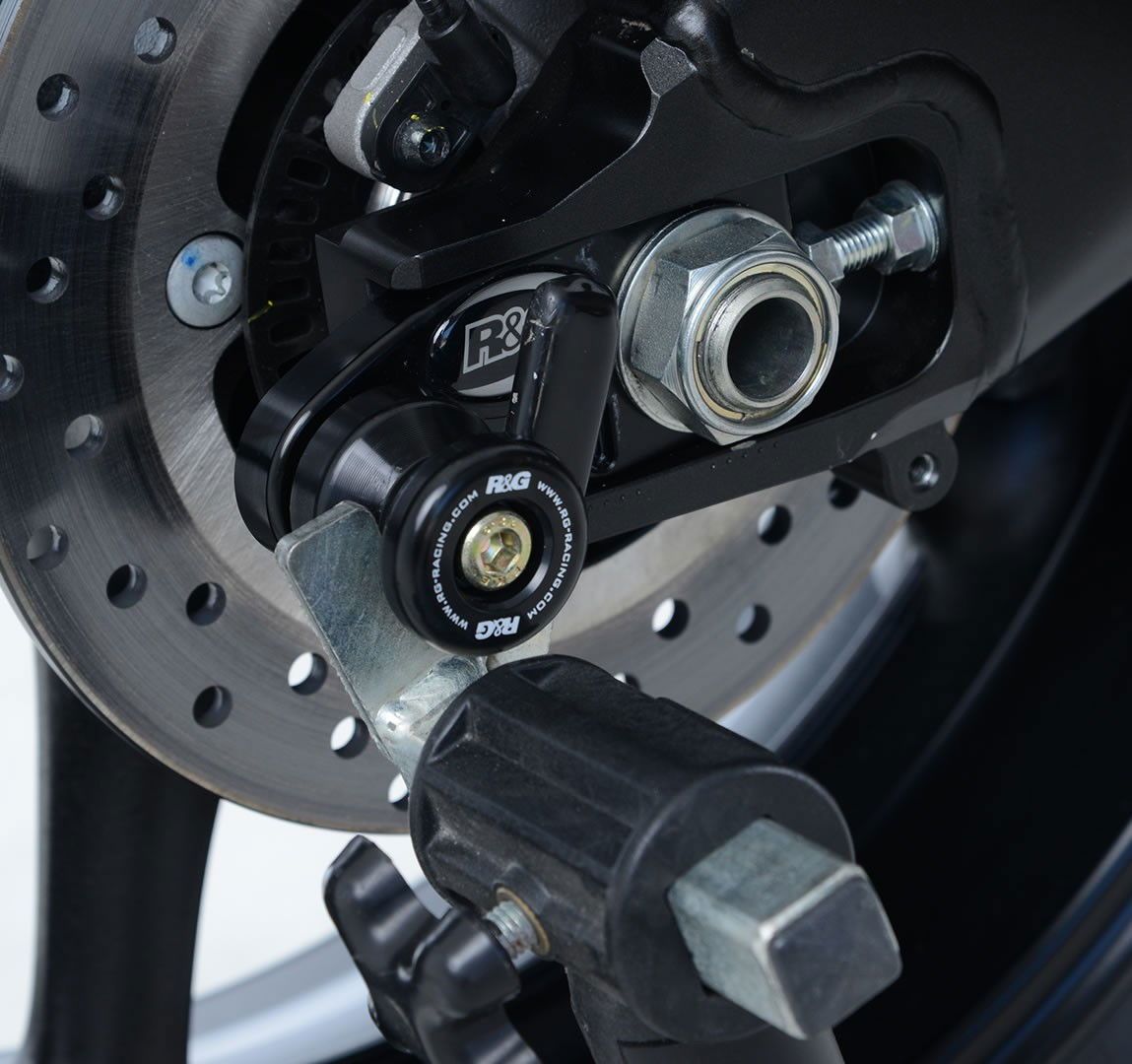 Nottolini Cavalletto Posteriore Tipo Offset Yamaha Yzf R6 17 Mt 09 Sp 21 Tracer 9 Gt 21 XSR900 Gp 22 R G 18440 Rg CR0065BK - Endurrad