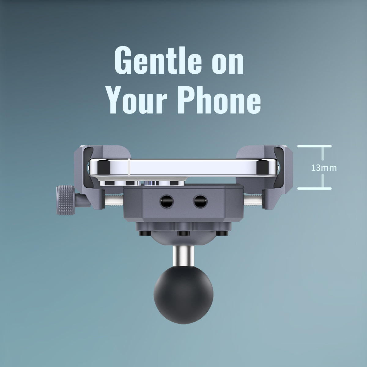 Una pinza per telefoni da 63 a 97 mm