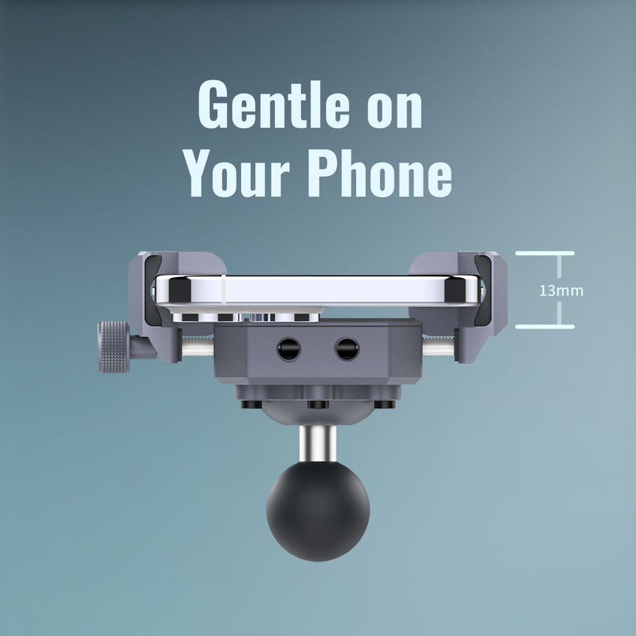 A phone clamp for phones from 63 to 97 mm