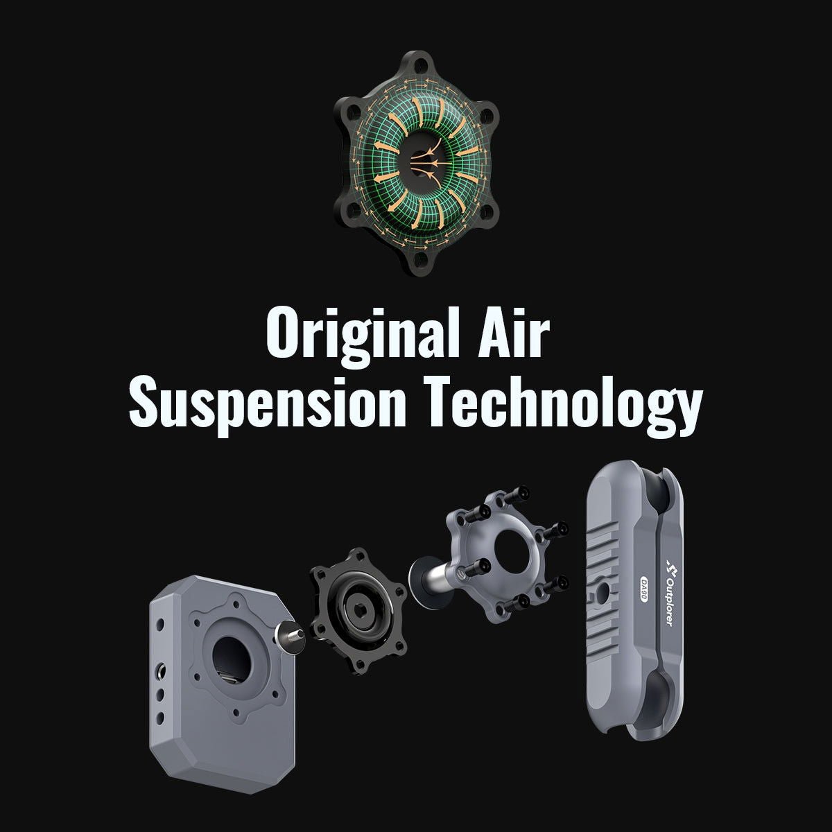 Outplorer Handlebar Mount Kit P100 - A – Su | OT - P100 - A - r32471 - ENDURRAD