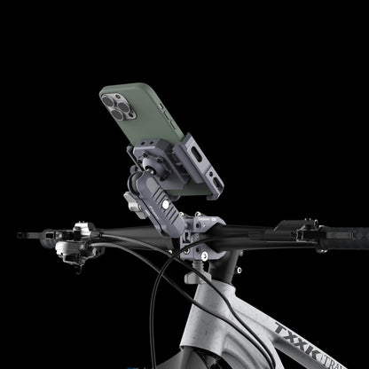 Outplorer Handlebar Mount Kit P100 - A – Supporto smartphone per manubrio con sospensione aria anti - vibrazioni - ENDURRAD