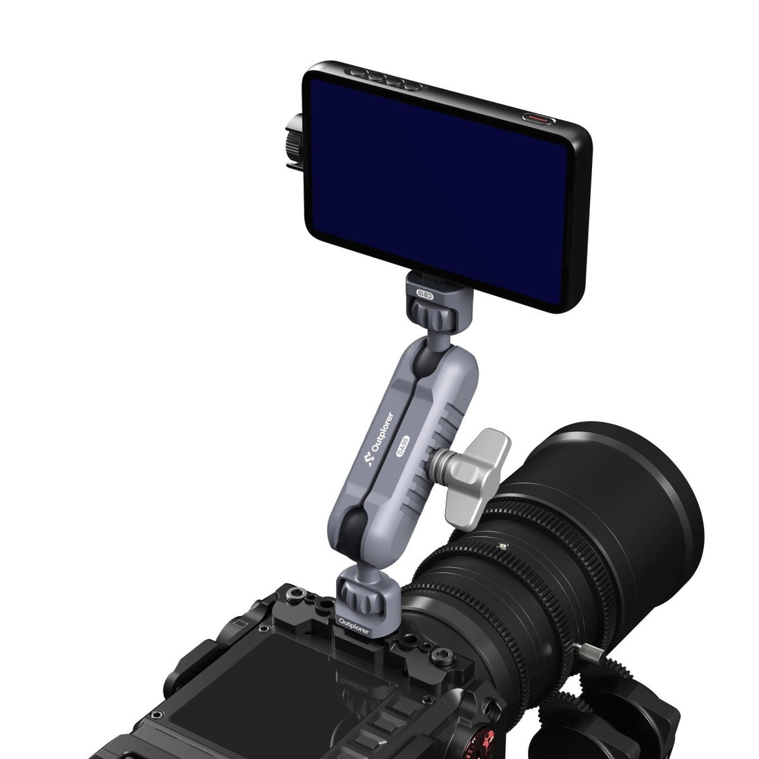 Per camere e monitor – braccio magic arm con attacchi da 1/4" Outplorer MA10