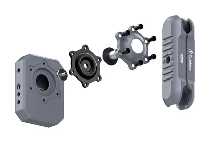 Outplorer P100 - B – Kit supporto specchiet | OT - P100 - B - r32472 - ENDURRAD