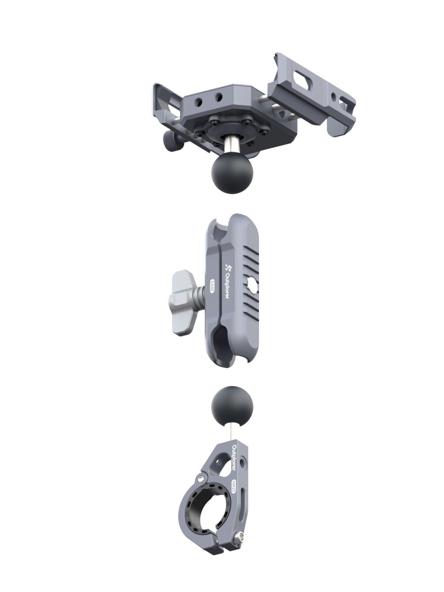 Outplorer P100 - C – Kit supporto manubrio universale a collare - ENDURRAD