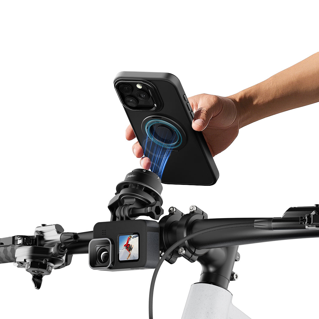 Si aggancia con una mano – porta cellulare Outplorer QB01