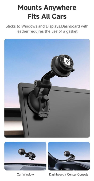 Outplorer QC01 – Supporto per auto 3 - Axis a ventosa sottovuoto - ENDURRAD