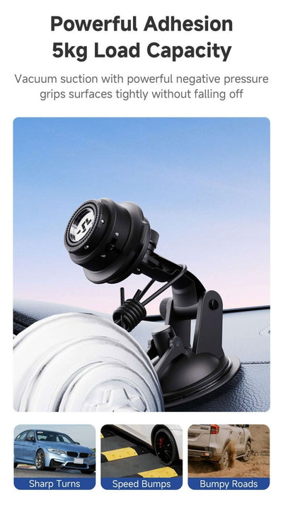 Outplorer QC01 – Supporto per auto 3 - Axis a ventosa sottovuoto - ENDURRAD