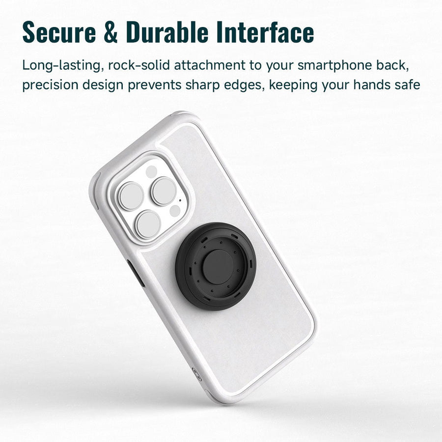 Magnetic attachment with ball lock