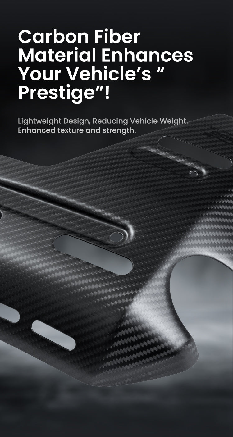 Real carbon fiber, not a film