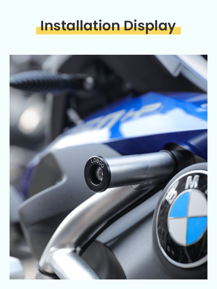 Guarda come resta pulito sulla moto
